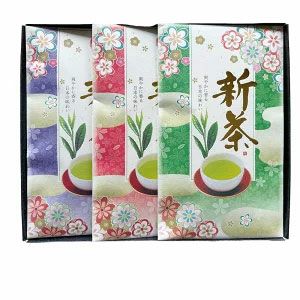 【新茶】八女茶 贈答用 80g×3本入 ご予約品