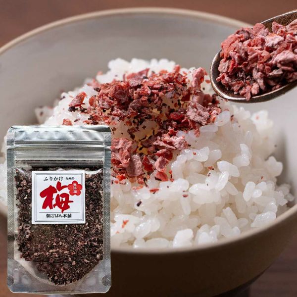 梅しそふりかけ22g　添加物不使用 国産