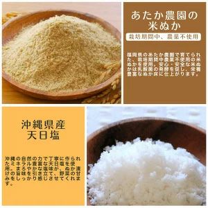 朝ごはん本舗の熟成ぬか床 800g 保存料不使用 | 朝ごはん本舗