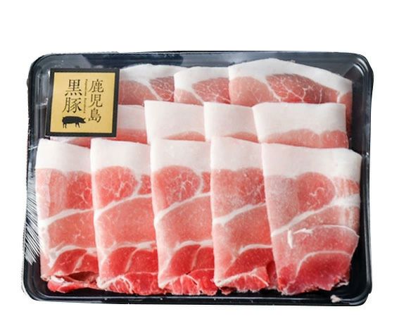 鹿児島黒豚 ももしゃぶしゃぶ用 400g 冷凍便
