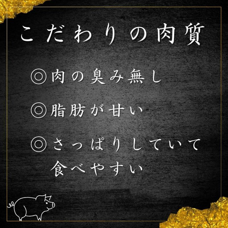 鹿児島黒豚 ももしゃぶしゃぶ用 400g 冷凍便