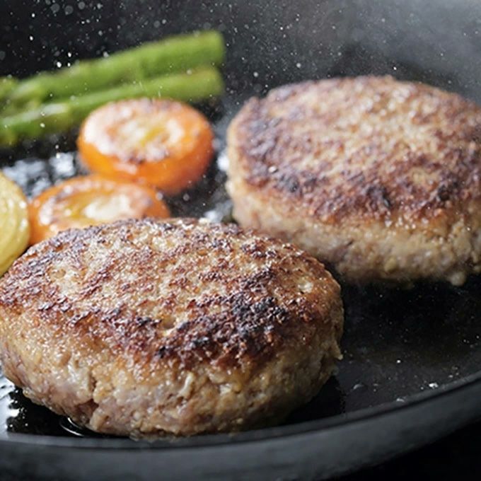 鹿児島黒豚 ハンバーグ 2個入 うまみ調味料不使用 冷凍便