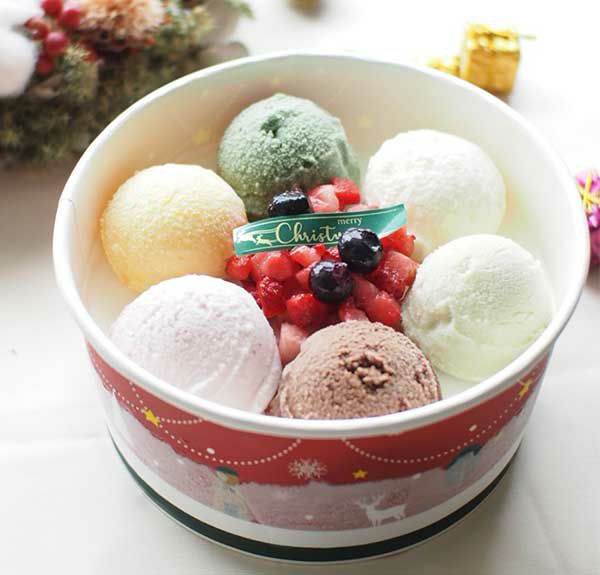 クリスマスジェラートケーキ 無添加 卵不使用 冷凍 直送